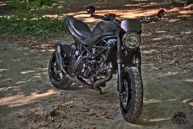 Suzuki SV 650 Scrambler Mat Black Factory 💣